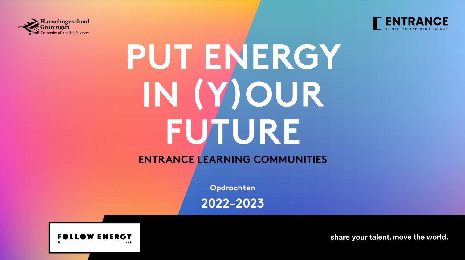 ENTRANCE Learning Communities - studenten blogs 2022-2023 - Onderzoek in de energietransitie