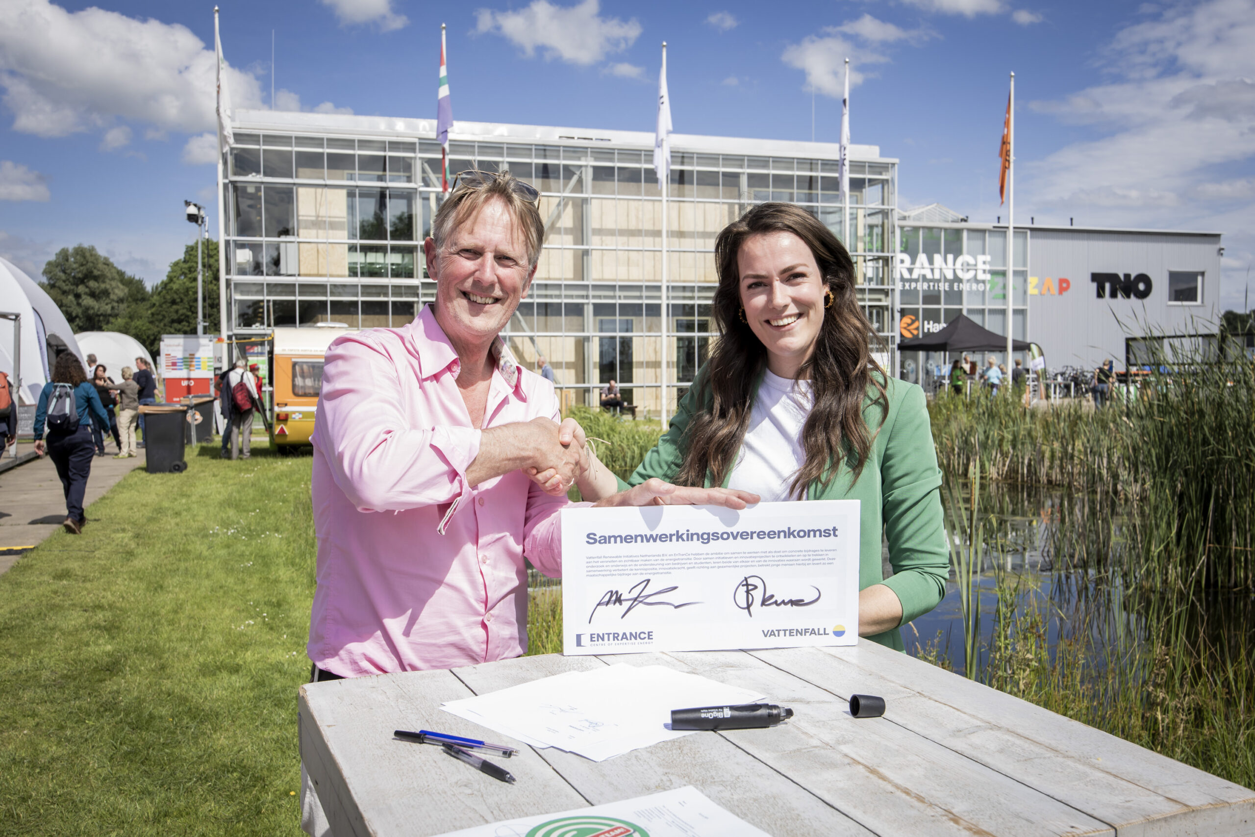 Vattenfall - ENTRANCE - Centre of Expertise Energy samenwerkingsverklaring Hanze