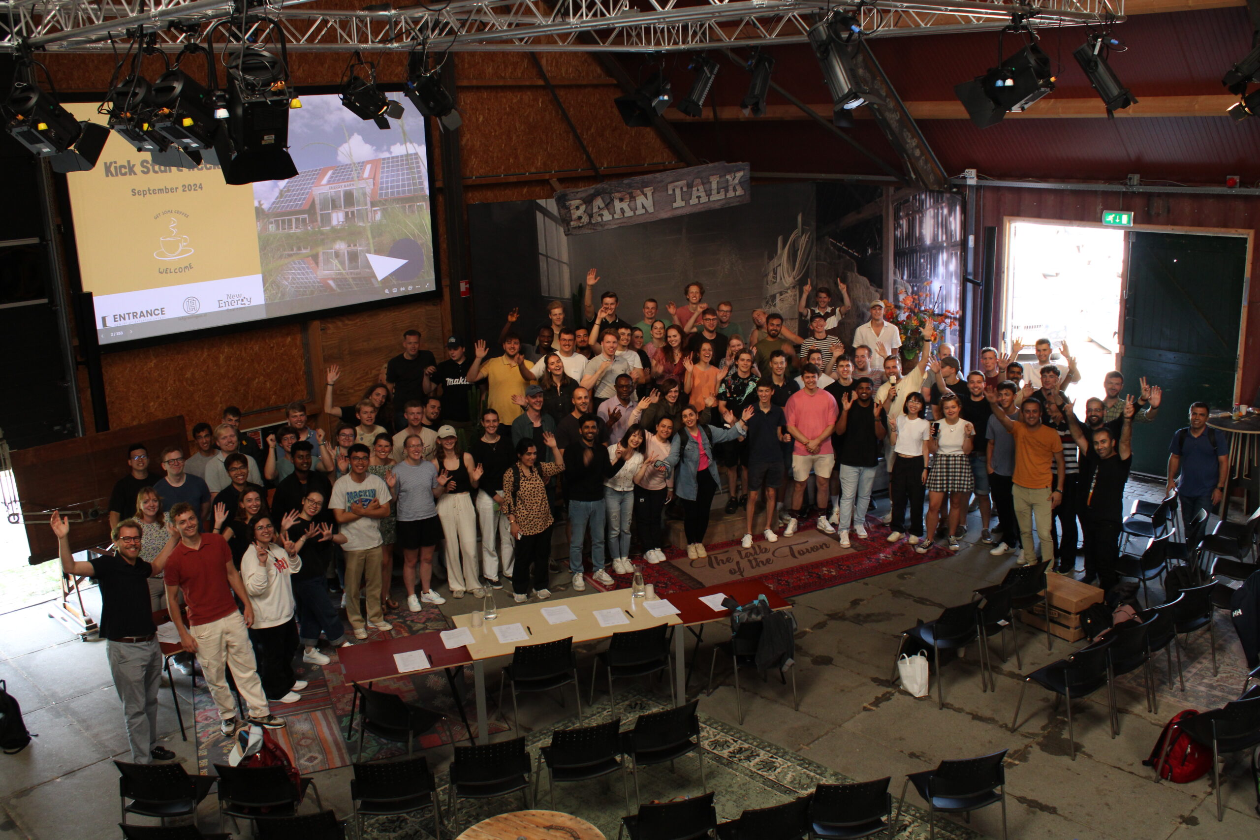 Hanze Energy Kick Start Week - ENTRANCE Centre of Expertise Energy groepfoto