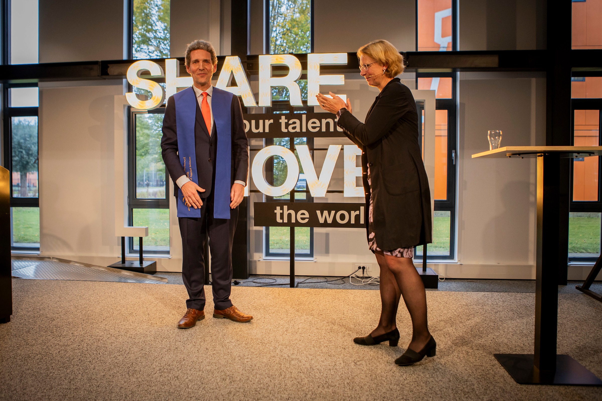 Lectorinstallatie - Wytze van der Gaast