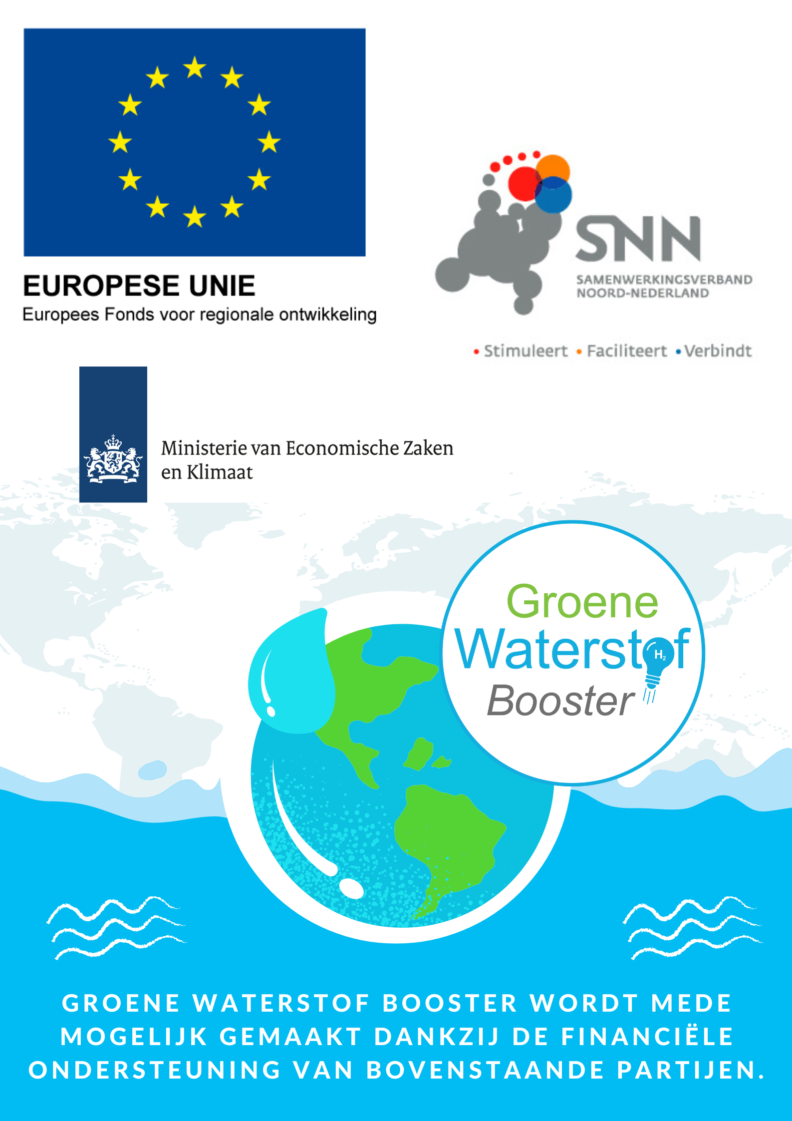 Subsidiepartners poster - Groene Waterstof Booster