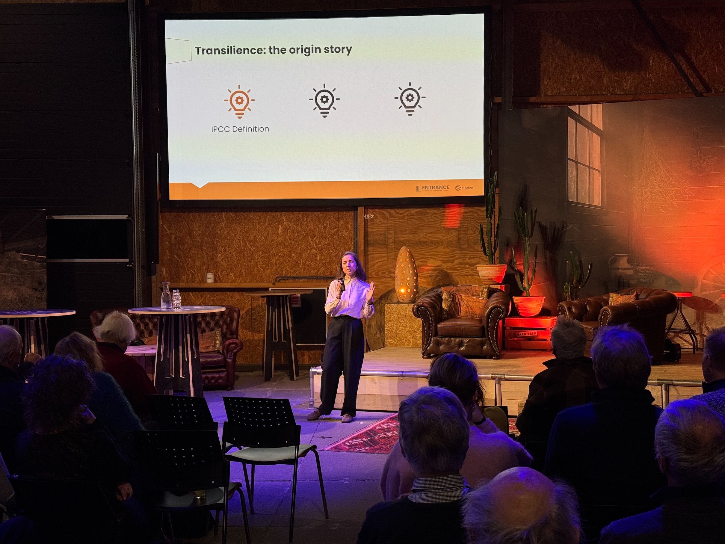 Valentina Lozano Nasi - Barn Talk Transilience - Entrance - Centre of Expertise Energy